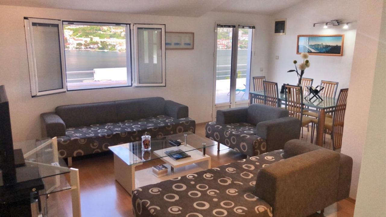 House With Big Terrace And Beautiful Sea View Villa Kotor Eksteriør bilde